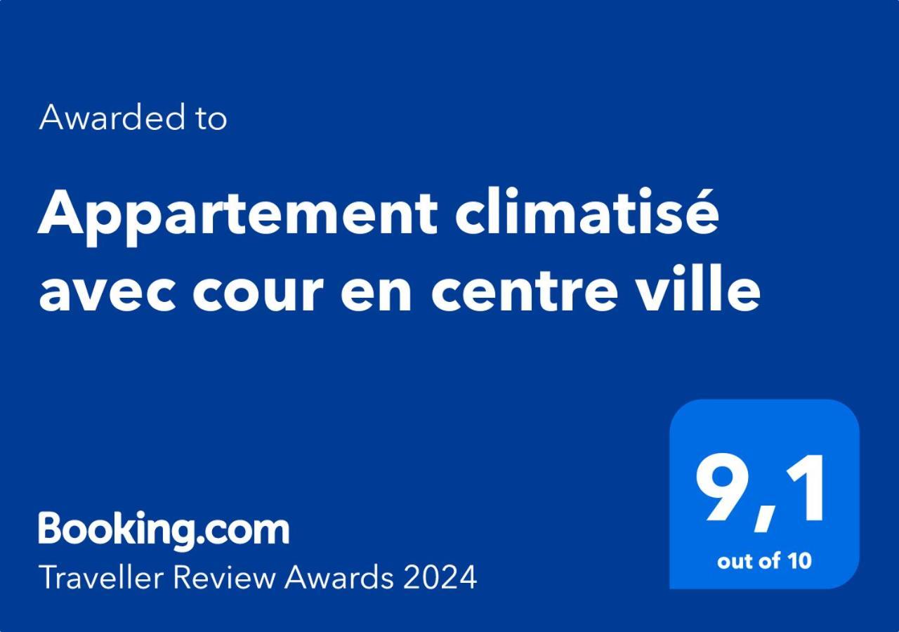 Appartement Climatise Avec Cour En Centre Ville Carpentras ภายนอก รูปภาพ